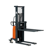 Chariot élévateur à palettes électrique 2000 kg 12V 120Ah pour entrepôt de supermarché