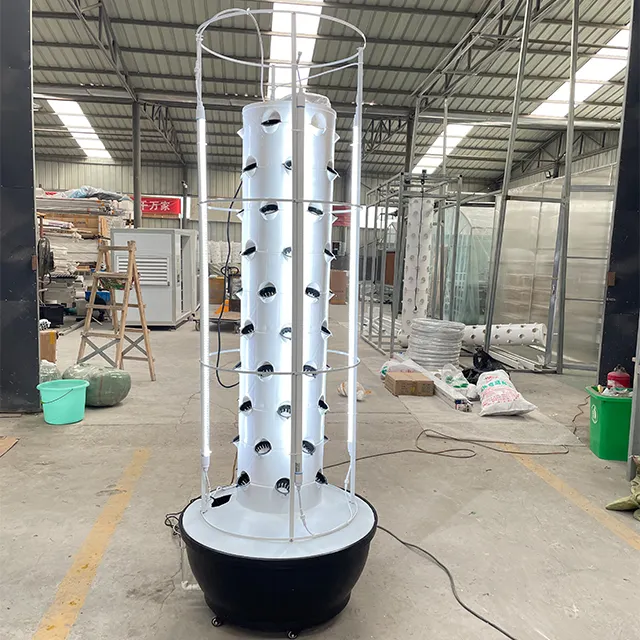 Neues Design Garten vertikale Landwirtschaft Familie verwenden Mini Indoor Hydro ponic Aeroponic Anbau Turm für Erdbeeren