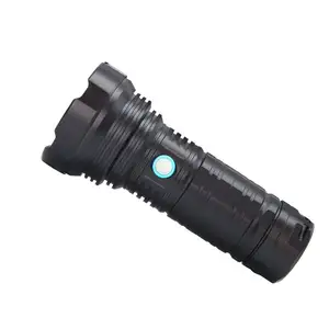 Most Powerful led Flashlight Waterproof USB Fast Charging Torch 8400mAh 18650 battery Camping Light XHP70 LED Flash Light