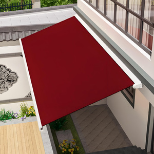 Dù để che nắng đầy đủ Cassette ngoài trời nhà kính mái hiên có thể thu vào tán gấp mái hiên ngoài trời cơ giới - Product Image 3