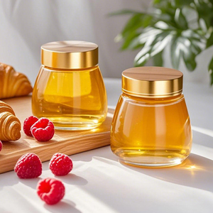 Ru Sao rộng miệng thực phẩm lưu trữ lọ thủy tinh 150ml 200ml 280ml chim của Tổ mứt container - Product Image 1