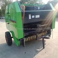 Machine agricole pour ensilage de maïs et ensilage de paille / Presse à foin / Mini-presse à foin ronde à prix abordable