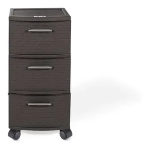 Cajonera de plastico organizador 3 cajones Ratan MQ - Product Image 5