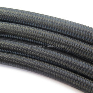 Selang Fleksibel Berlapis Nilon Hitam CPE Karet dengan Jalinan Baja Tahan Karat SAE J1532 untuk Otomotif AN4 AN6 AN8 AN10 AN12 AN16 AN20 - Product Image 6
