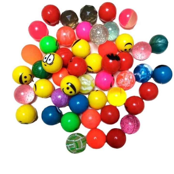 bulk rubber ball bouncy balls rubber juggling ball mixed color