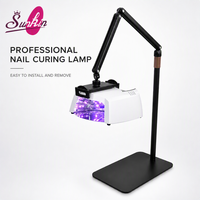 Nouvelle Lampe UV LED 90W 2026 avec Support de Sol Réglable, Séchoir à Ongles Détachable à Capteur Infrarouge pour Salon de Manucure Pédicure