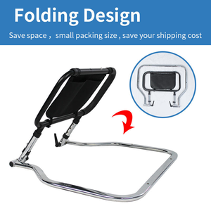 Barre d'assistance de lit pour personnes âgées, barrière latérale de sécurité en métal, longueur 80 pouces, réglable pour patients - Grande Vente - Product Image 5