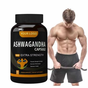 Aeglewell OEM Private Label Pure Kruiden Biologische Supplementen <span class=keywords><strong>Ashwagandha</strong></span> Wortel Extract KSM-66 <span class=keywords><strong>Ashwagandha</strong></span> <span class=keywords><strong>Capsules</strong></span> - Product Image 1