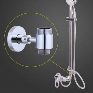 Chengming <b>Shower</b> Head <b>Holder</b> Qt178 Chrome Plated Rotatable Mounting <b>Bracket</b> For Split Type <b>Shower</b> With Easy Installation - Product Image 2