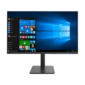 New design Dropshipping oem hardware 24 inch fhd ips led desktop computer pc gaming DP whirl screen not curved lcd monitors