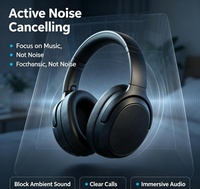 Headset Gaming Nirkabel Bluetooth Original Oem Sen HD 4.50BTNC On-Ear Over-Ear Lipat Peredam Kebisingan