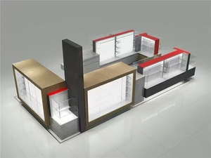 Mueble <span class=keywords><strong>Kiosko</strong></span> para Teléfonos Móviles, Estante de Pared para Celulares, Exhibidor de Mármol, Mostrador para Accesorios - Product Image 6