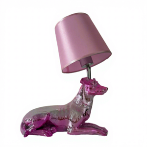 <span class=keywords><strong>Lampe</strong></span> de table en résine personnalisée, design nordique, artistique, créative, peinte à la main, chien <span class=keywords><strong>berger</strong></span>, pour chambre à coucher, restaurant, boutique - Product Image 5
