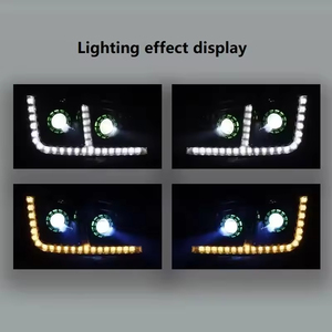 ไฟหน้า LED ประสิทธิภาพสูง ชุดไฟหน้าแบบรวมสำหรับงานหนัก สำหรับการดัดแปลงและอะไหล่ทดแทนสำหรับรถยนต์และรถบรรทุก - Product Image 5
