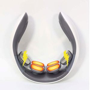 Masseur électrique intelligent pour le cou, le dos et les épaules, soulagement de la douleur au cou, TENS, Shiatsu, pétrissage profond - Product Image 4