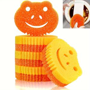 Éponge de cuisine en PU en forme de grenouille double face écologique sensible à la température adoucit la chaleur durcit les plats froids nettoyage ménager - Product Image 1