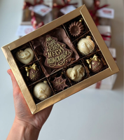 Boîtes en papier à fentes personnalisées avec lamination mate brillante de luxe, emballage cadeau vide pour chocolat, options de gaufrage pour le sucre
