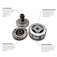 Großhandel Motorenbausatz KAISUNG Neue Kupplungsbaugruppe für ZC WAVE 100S & WAVE Modelle Gusseisen/Aluminiumlegierung 12-Monatige Garantie