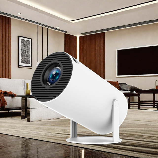 4k Wifi6 Projector Android 11 160 Ansi Dual Wifi Bt5.0 1280*720p Home Cinema Outdoor Portable Projector Hy300 Pro