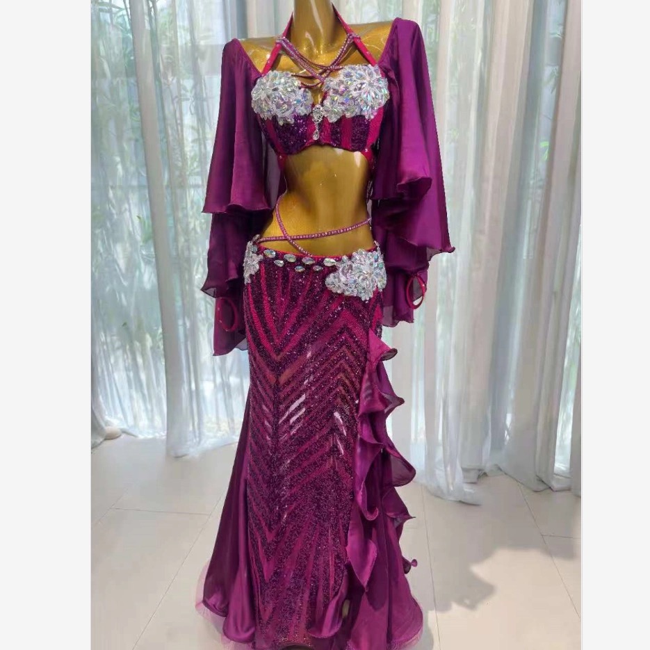 Verified Supplier Belly Dance Costume Egypt Versatile Tassel Skirt