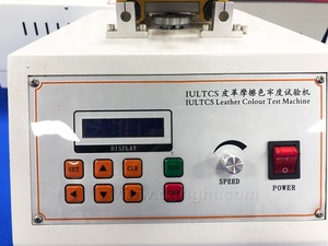 EN ISO 20344 IULTCS Reibfarbechtheitsprüfgerät, Veslic Abriebprüfgerät für Leder - Product Image 4