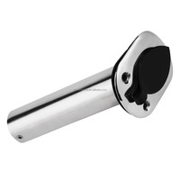 Accessoires de quincaillerie marine personnalisés en gros Porte-canne en acier inoxydable 316 avec capuchon et insert