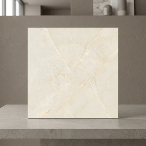 Aramani Mellow 2x2feet Glossy Porcelain <b>Tiles</b> 8mm Granite Look Premium Polished Flooring Design - Product Image 1