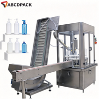 Capsuleuse rotative automatique de qualité industrielle avec contrôle de couple constant pour bouchons à vis ROPP et bouchons à pompe