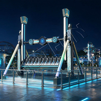 Fabricante de Parques de Atracciones, Equipos de Diversión, Atracciones Top Spin, Atracción Space Travel Hurricane