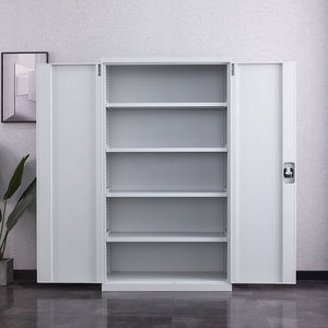 Armoire de rangement d'outils extérieure en acier laminé à froid noir, moderne et personnalisée, verrouillable, 3 tiroirs, étagères réglables, capacité de charge de 200 kg, OEM - Product Image 2
