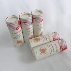 Haute qualité écologique prix usine maquillage emballage cosmétique vide déodorant bâton conteneur pousser le tube de papier baume à lèvres - Product Image 2