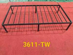 Warehohome Use Iron Durable Heavy-Duty King Size Metal Living Room Bedroom Furniture Platform Hotel Adjustable Framed <b>Bed</b> Frame - Product Image 6