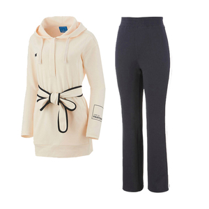 เสื้อมีฮู้ดแบบลำลองของผู้หญิงดีไซน์เกาหลีชุดละ5สไตล์เสื้อผ้าแฟชั่น Athleisure - Product Image 2