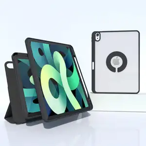 Trifold Folio Folding Stand Magnetic Slim Acrylic Tablet Case For Apple iPad Mini 6