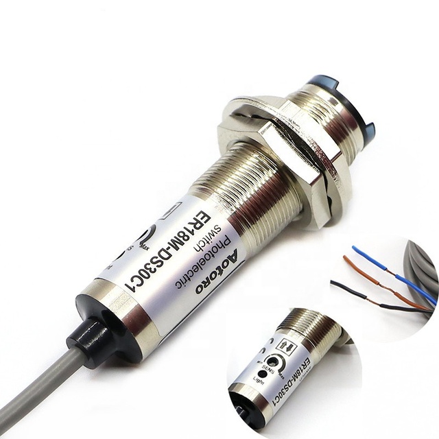 photoelectric sensor ER18M-DS30B1 PNP textile machinery photoelectric sensors