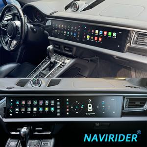 Pour Porsche Macan 2011-2017 Radio Android 2din Lecteur multimédia vidéo pour voiture HU 8G+256GB 4G LTE Double écran sans fil BT Carplay - Product Image 3