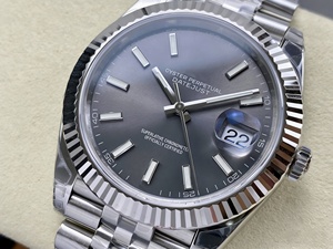 high top quality luminous watch Waterproof 41mm VS Factory V2 904L Steel 3235 Movement gray Diver watch - Product Image 2