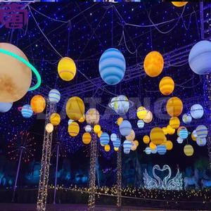 Barra de Luz LED para Exteriores, Impermeable IP65, Diseño de Resina, Efecto Cóncavo y Convexo, Luz de Estrella, para Jardín, Ambiente Interior, Centro Comercial, Exposiciones - Product Image 4