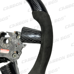 Volante per <span class=keywords><strong>Auto</strong></span> in Fibra di Carbonio Nera con LED, Personalizzabile, di Alta Qualità, Vendita Diretta dalla Fabbrica per <span class=keywords><strong>Pontiac</strong></span> <span class=keywords><strong>GTO</strong></span> - Product Image 2