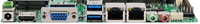 Intel N100 N95 N305 CPU Mini ITX Motherboard 2LAN 6COM 7USB 16bits GPIO papan industri untuk SBC