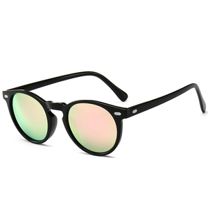 Classic Retro <b>Round</b> <b>Frame</b> Sunglasses Women and Men - Product Image 1