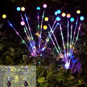Outdoor LED Solar <b>Firefly</b> <b>Garden</b> Lamp IP65 Waterproof DC Remote Control <b>Light</b> String for Yard Path Courtyard Lawn Decoration - Product Image 5
