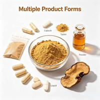 Fabrieksleverancier Trametes Versicolor Extract Poeder Natuurlijke Turkse Staartzwam Basis Grondstof Voedingsmiddelenkwaliteit Bulk Groothandel Spray