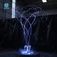 Fuente Musical Personalizada para Jardín, Decoración para Exteriores, Fuente Flotante Musical con Rociador de Agua y Flores Giratorias para Estanques y Lagos