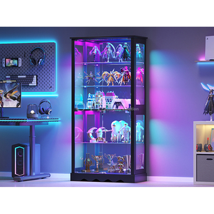 Đầy đủ tầm nhìn khói bán buôn <span class=keywords><strong>Glass</strong></span> Showcase đồ chơi cửa hàng trò chơi cửa hàng cao hiển thị tủ cửa hàng hiển thị - Product Image 4