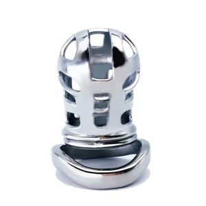 Dispositivo de Castidad Masculina FRRK con Bloqueo para Pene, Diseño con Orificio, Jaula para Pene para Sissy Gay BDSM, Jaula de Castidad, Bloqueo para Pene, Juguetes Sexuales para Hombres - Product Image 2