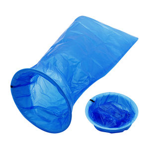 Bolsas desechables para vómitos azules para mujeres embarazadas y niños, bolsas para vómitos con estampado médico impermeable - Product Image 5