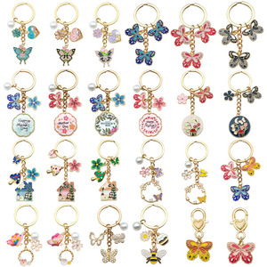 Porte-clés en métal effet goutte d'huile pour <span class=keywords><strong>la</strong></span> Fête des Mères, cadeau souvenir pour <span class=keywords><strong>la</strong></span> fête des Mères - Product Image 3