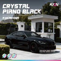 Film de protection de peinture PET noir piano de qualité supérieure 7,5 mil, anti-rayures, auto-réparant, transparent, 1,52*15m, 7,5 mil, pour voitures