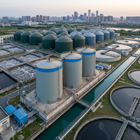 Digesteur anaérobie boulonné 316L anti-corrosion de 2000 CBM à assemblage rapide pour la gestion des déchets alimentaires, du fumier de porc et la production de biogaz par fermentation